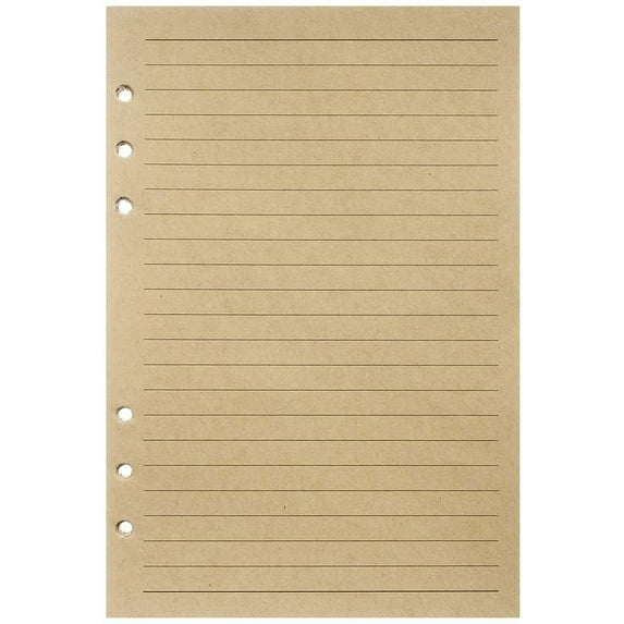 Premium A5 Lined Refill Paper Inserts for Traveler's Notebook - 160 Pages