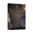 thumbnail image 1 of Premium Abstract Leaves Canvas Wall Art, 12X16in - Perfect Family Décor for Living Room, Bedroom, Kitchen - Adds a Stylish Edge to Office & Bathroom, 1 of 7