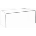 thumbnail image 1 of Premium Acrylic Coffee Table, 39" D x 16" W x 16" x 3/5'' Thick Clear Coffee Table, Modern Acrylic Furniture, Waterfall Rectangle Lucite Table for Living Room, Bedroom, Study and Office, 1 of 13
