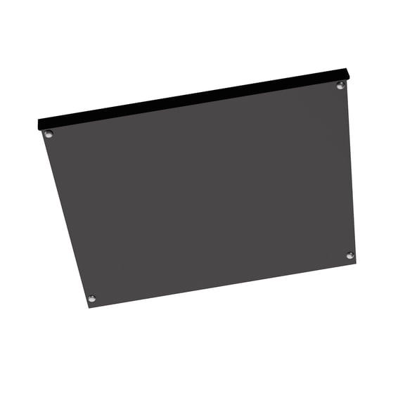 Premium Acrylic Cutting Board 3MM Thick For Kitchen With Built In Lip For Fruits Vegetables And Bread Making