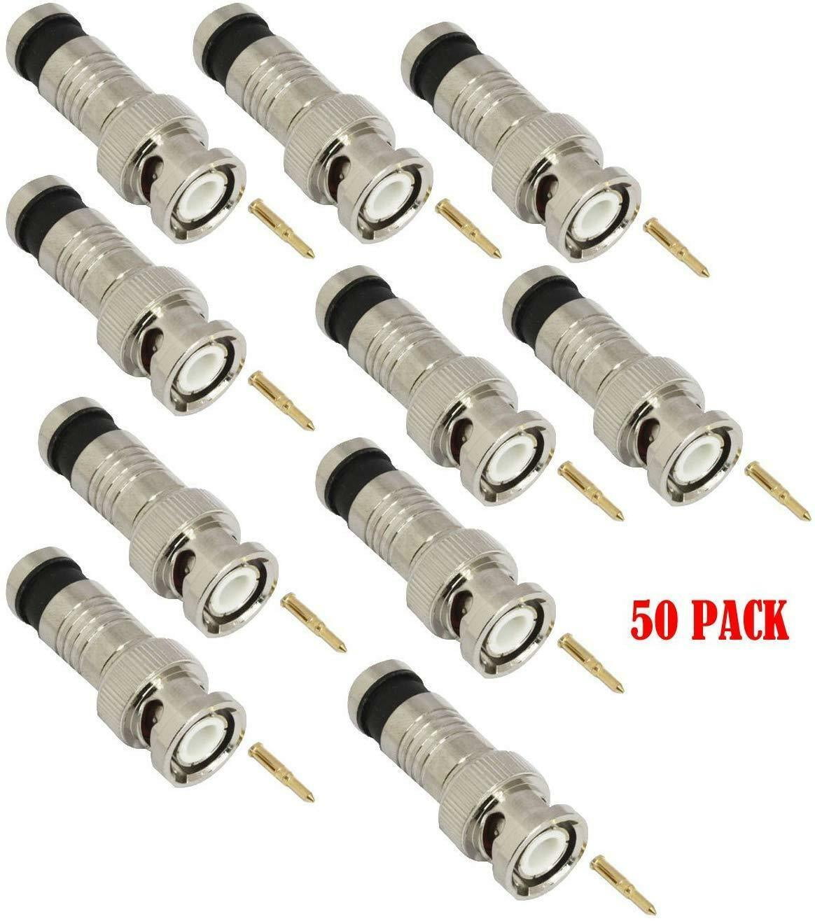 50 Ft RG-6 Coaxial Cable | Premium 60% Braid/100% Foil, UV Resistant, Swept To 3GHz For TV, Satellite & Internet - View #5