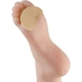 thumbnail image 1 of Premium Adhesive Moleskin Kidney Metatarsal Pads - 3 Inches - 100 Pieces, 1 of 8