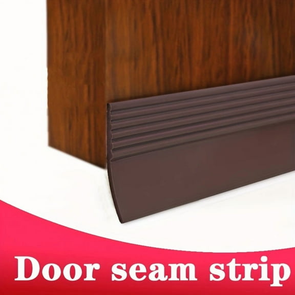 Premium Adjustable Door Bottom Seal Strip – Self-Adhesive Draft Stopper for Interior & Exterior Doors, Noise Reduction, Weatherproof & Tool-Free Install