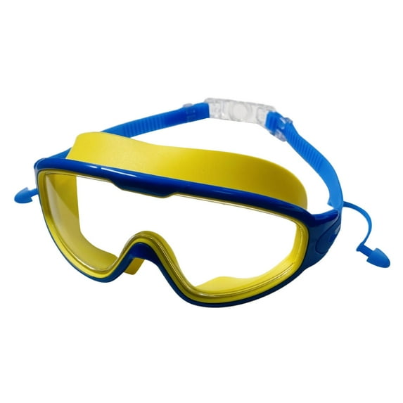 Adult Swimming Goggles 2 Pack - Electroplated Wide Vision Anti-Fog Glasses - Comfortable Leak-Proof Design for Men & Women - Great Swim Gift