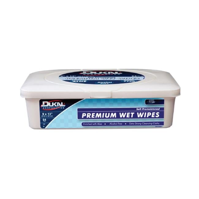 Premium Adult Wet Wipes- Soft Pack- 9 in. x 13 in.