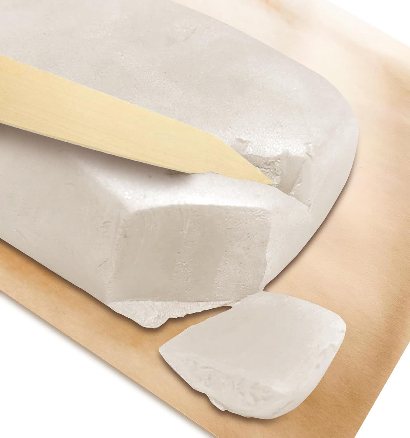 Premium Air Dry Clay - 3.3lbs Natural Modeling Pottery for Wheel, School Classrooms -White