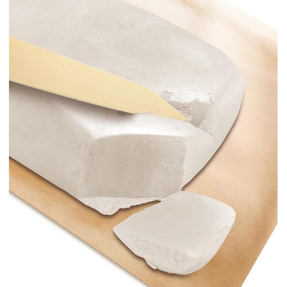 Premium Air Dry Clay - 3.3lbs Natural Modeling Pottery for Wheel School Classrooms -White