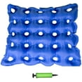 thumbnail image 1 of Premium Air Inflatable Seat Cushion for Pressure Relief 17" X 17" Medical Seat Cushion for Durability,Comfortable Waffled Cushion for Wheel Chair and Day to Day Use(Blue), 1 of 9