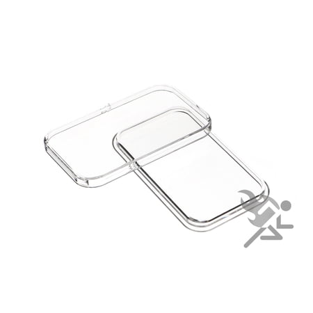 Premium Air-Tite Brand Direct Fit Silver 1oz "Bar" Coin Holder Storage Capsule (Qty 25)