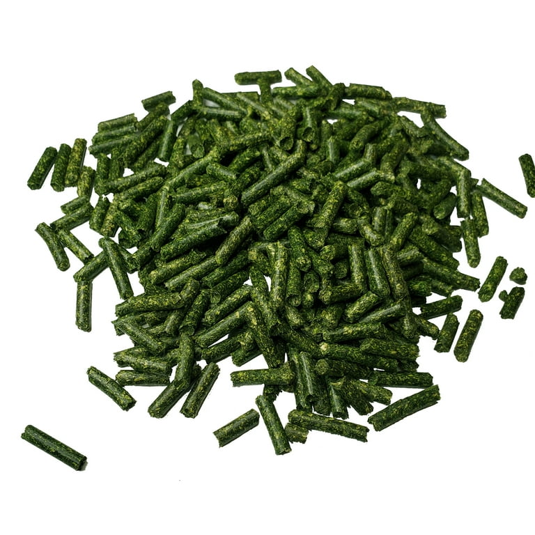 Alfalfa pellets top for bunnies