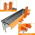 thumbnail image 1 of Premium All-Steel 3-Point Pine Needle Rake – Heavy-Duty Landscape Cleanup for Tractors, 1 of 10