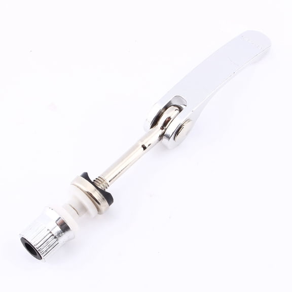 Premium Aluminum Alloy Bicycle Quick Release Seatpost Clamp Skewer Bolt, Universal Cycling Replacement Parts for Mountain and Road Bikes, Silver, Size 0.2 inches / 5 mm