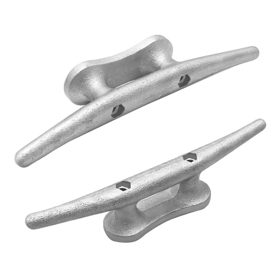Premium Aluminum Alloy Construction Boat Mooring Cleat With Quick Installation For Docks Mooring Pier Canoe Tie Down