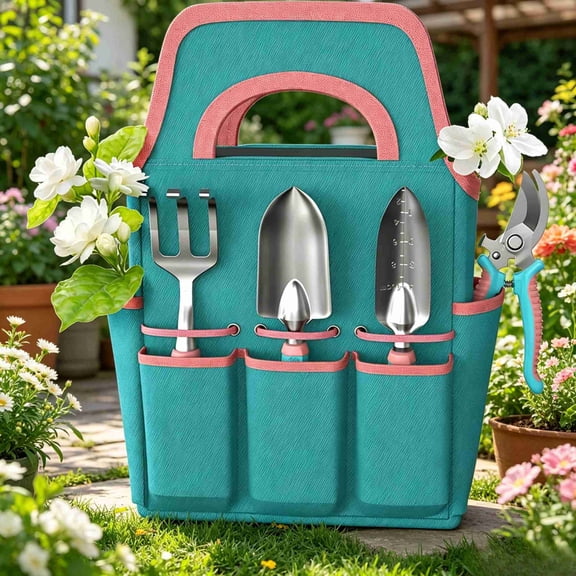 Premium Aluminum Alloy Gardening Hand Tool Set, Durable Lightweight Working Utensils for Daily Garden Maintenance, Flower Bed Care, Outdoor Bonsaiing/All Kinds of Backyard Horticultural Activities