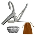 thumbnail image 1 of Premium Aluminum Alloy Guitar Capo Set with 6 Picks & Carry Bag – Buzz-Free, Scratch-Resistant, One-Hand Design for Acoustic/Electric/Ukulele, 1 of 10