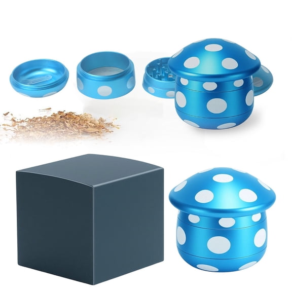 Premium Aluminum Alloy Manual Shape Grinder, Multi-Purpose Kitchen Pepper Grinder Set for Salt, Pepper & Herbs