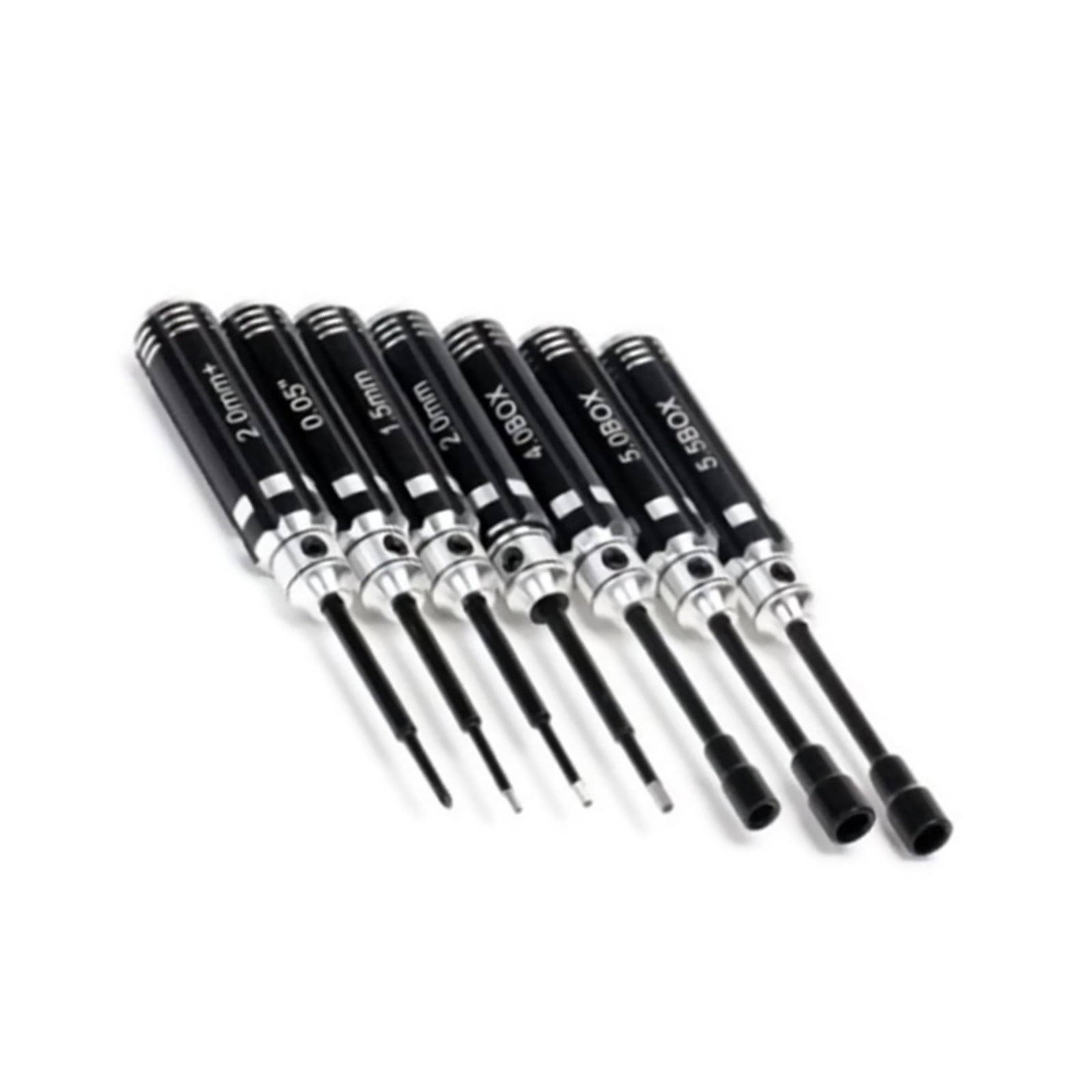 Premium Aluminum Alloy and Steel Screwdriver Set Durable and Heavy-Duty for 1/18 1/24 Mini Crawlers