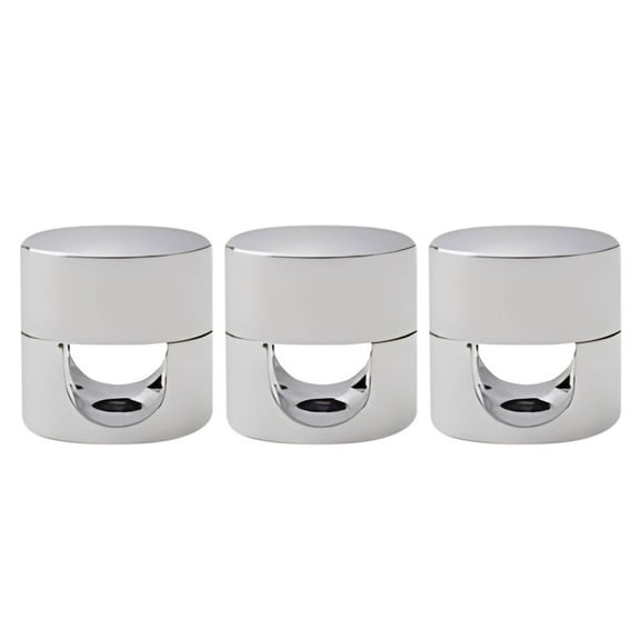 Premium Aluminum Cable Anchors | Strong Adhesive Desk Organizer Clips | Cord Management for Home & Office | Set of 3 Cable Holders | 1.8x1.6cm