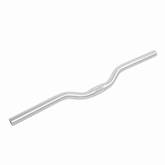 Premium Aluminum Fixed Gear Bike Road Bicycle Riser Bar Handlebar 1 inch / 25.4 mm x 20.5 inches / 520 mm Lightweight Cycling Component Silvery