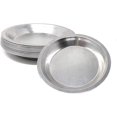 Premium Aluminum Pie Plate Set of 10 8 Inch Pan for Perfectly Baked