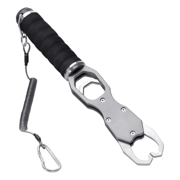 Premium Aluminum Slip Handle Fish Grippers Grabber and Scale for Professional Large Catching Management