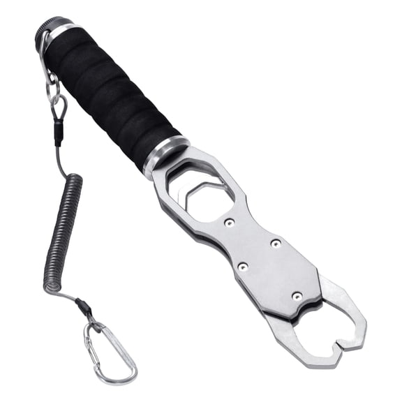 Premium Aluminum Slip Handle Fish Grippers Grabber and Scale for Professional Large Catching Management