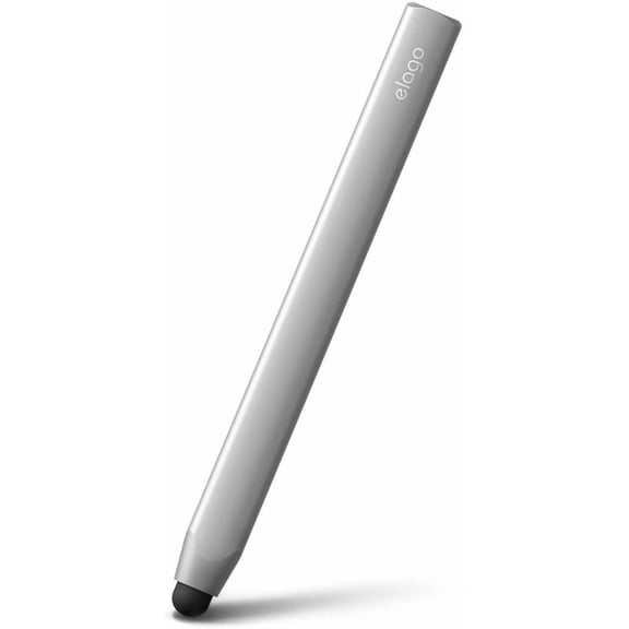 Premium Aluminum Stylus Pens for All Touch Screen Tablets/Cell Phones (Silver) Compatible with iPhone, iPad, Galaxy S Series, Tab, Kindle Fire