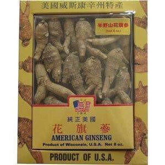 Premium American Ginseng Root Short-Large Size (8 oz)