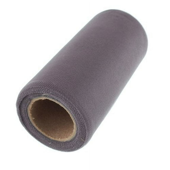 Premium American Tulle Roll, 6-Inch, 25 Yards, Dusty Amethyst,