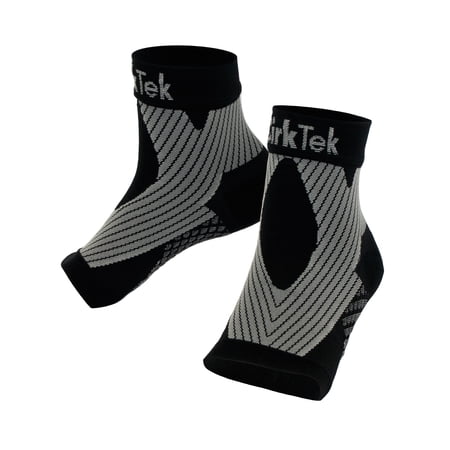 Premium Ankle Compression Foot Sleeve, (Black - XX-Large )
