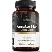 Annatto Max Supplement with DeltaGold, Vitamin E Capsules, 300 mg, 30 Count
