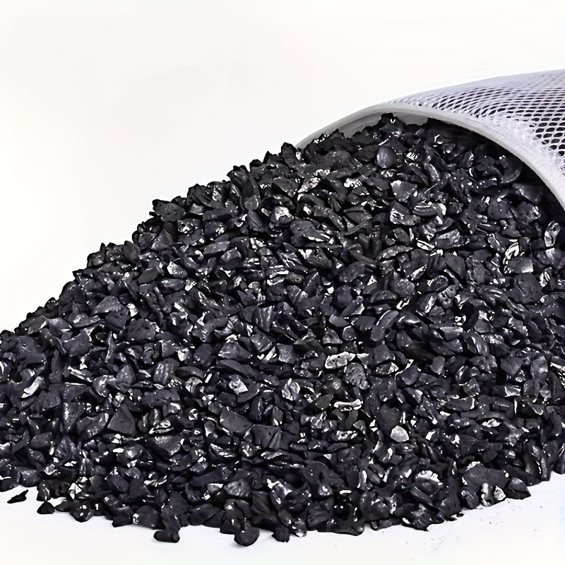Image result for Premium Aquarium Activated Carbon - Coconut Shell-Based Filter Media ...