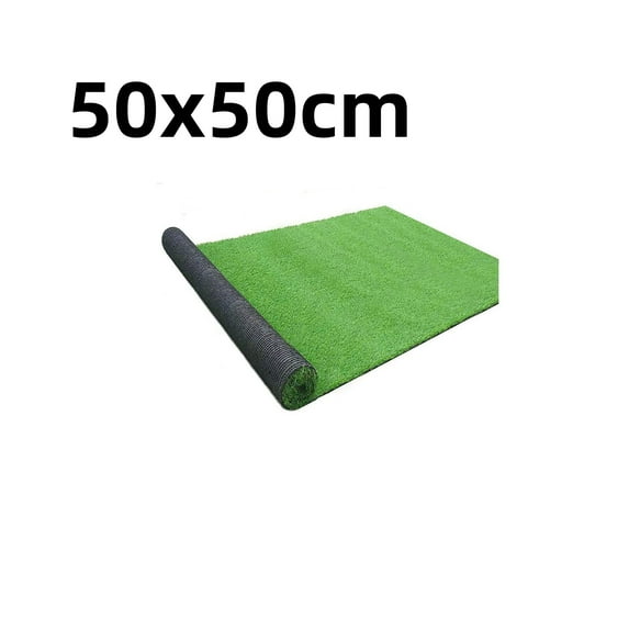Premium Artificial Grass Turf Roll, 20"x20", Realistic Synthetic Lawn Mat for Indoor & Outdoor Use, Easy Installation