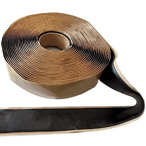 Premium Asphalt Tarmac Parking lot Joint and Crack Sealer Repair Hot-Filler II Tape 2IN x 50 FT Long (3mm Thick)