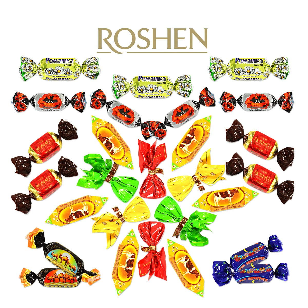 Premium Assorted Candy Mix from Roshen {Up To 40 Different Types of