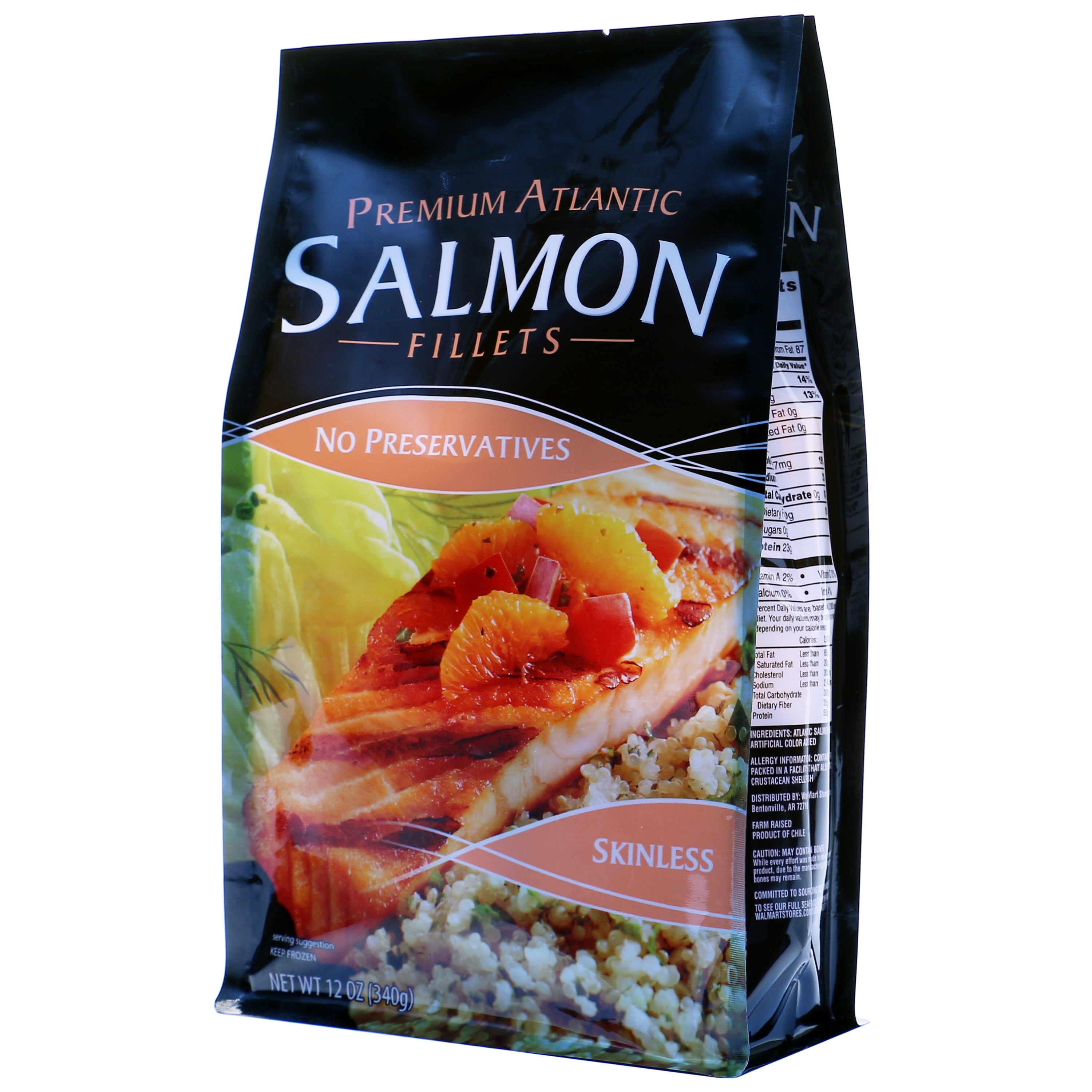 Premium Atlantic Salmon Fillets, 12 oz