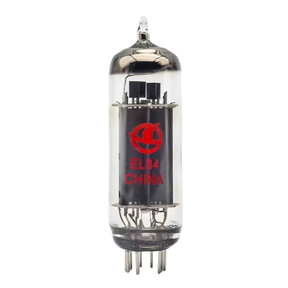 Premium Audios Tubes Featuring Flat Cathodes Structure EL84 Amplifier Tube for Reduced Noise and Extended Lifespans