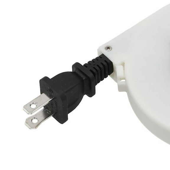 Premium Auto Retractable Power Reel Cable with Multiple Plug Options For Global Us Plug
