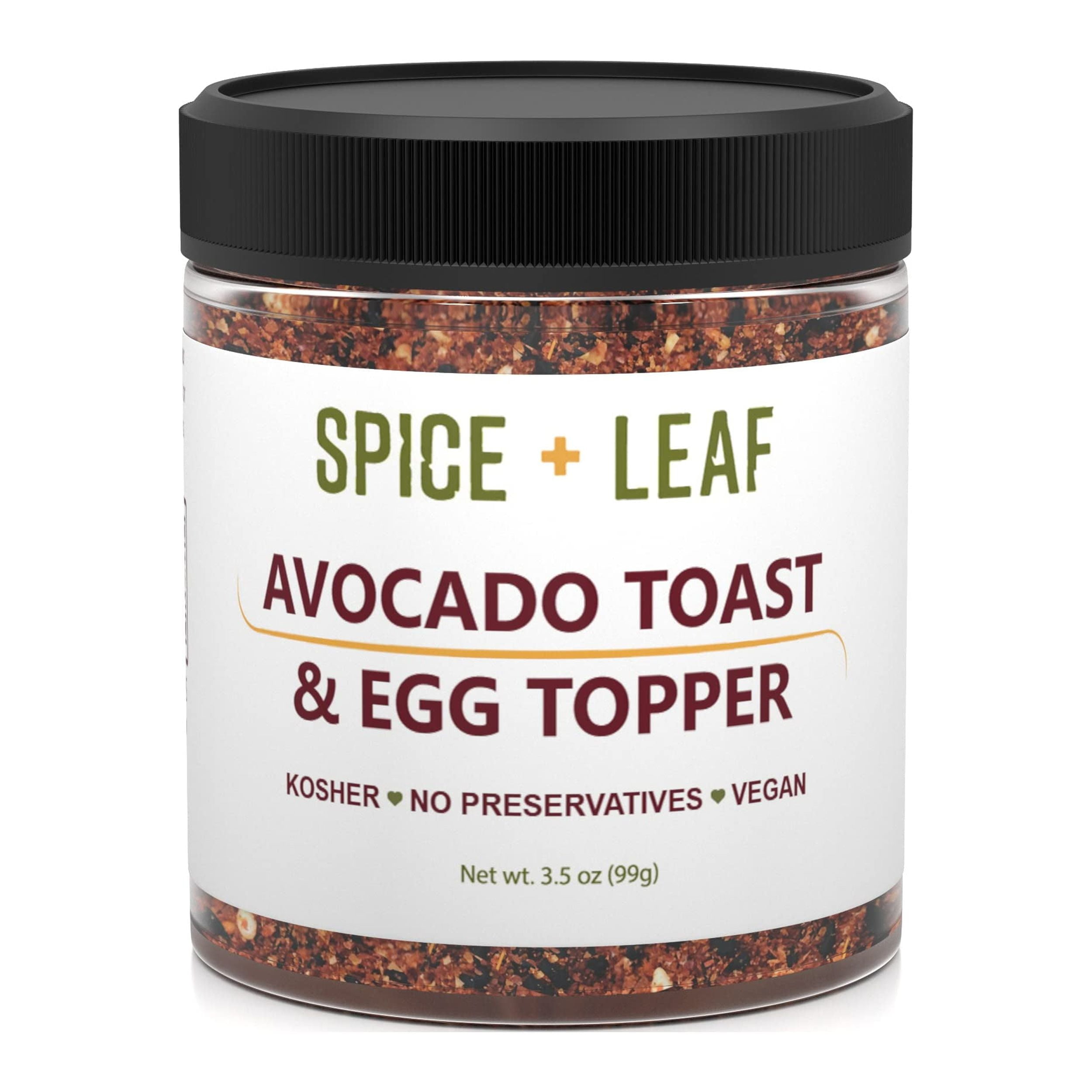 Premium Avocado CM31 Toast & Breakfast Topper by SPICE + LEAF Vegan