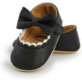 thumbnail image 1 of Premium Baby Girl Shoes, Infant Toddler Walking Shoes, Soft Sole Princess Mary Jane Shoes Prewalkers Wedding Dress Shoes Crib Shoes, 1 of 7