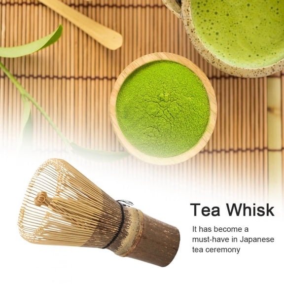 Premium Bamboo Tea Whisk, Authentic Chasen For Matcha, Green Tea Daily Use, Easy To Clean