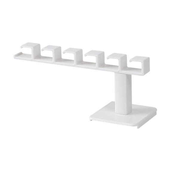 Premium Baseball Cap Organizer Rack - Space-Saving Hat Storage Solution with Sturdy Plastic Material, Space-Friendly Design, and Versatile Use