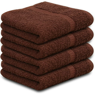 Utopia Towels 2 Pack Cotton Banded 985 GSM Bath Mat Washable 21x34