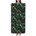 thumbnail image 1 of Premium Bath Towel Dinosaurs And Plants - Quick Drying - Coral Velvet Highly Absorbent Bath Towel Bathroom Beach Gym Hotel Salon Spa Sport Yoga Towel (27x55in), 1 of 6