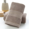 thumbnail image 1 of Premium Bath Towel Set, 100% Cotton, 75x35cm, Highly Absorbent & Quick-drying, Ultra Soft & Gentle on N, for Gym, Spa, Beach, and Everyday Home Use,Vsgery, 1 of 8