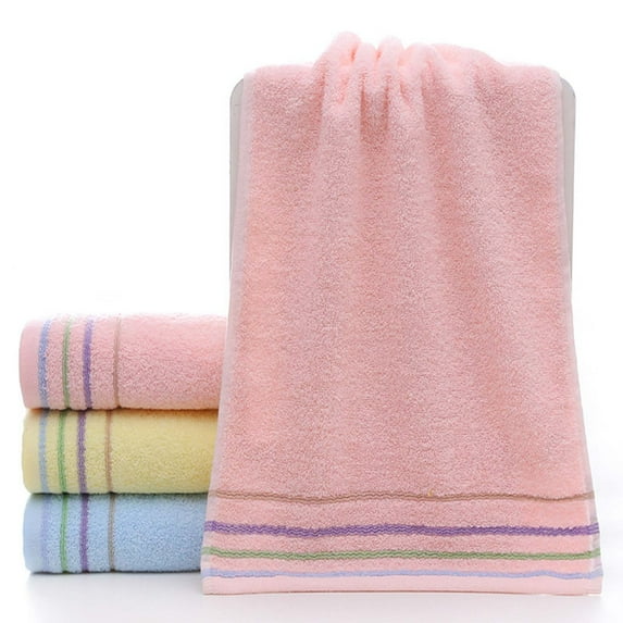 Premium Bath Towels 28x13 Inches - 600GSM Ultra Soft Quick Dry Towel Set, Spa & Hotel Quality Cotton Washcloths for Face, Gym, Pool - 12 Colors