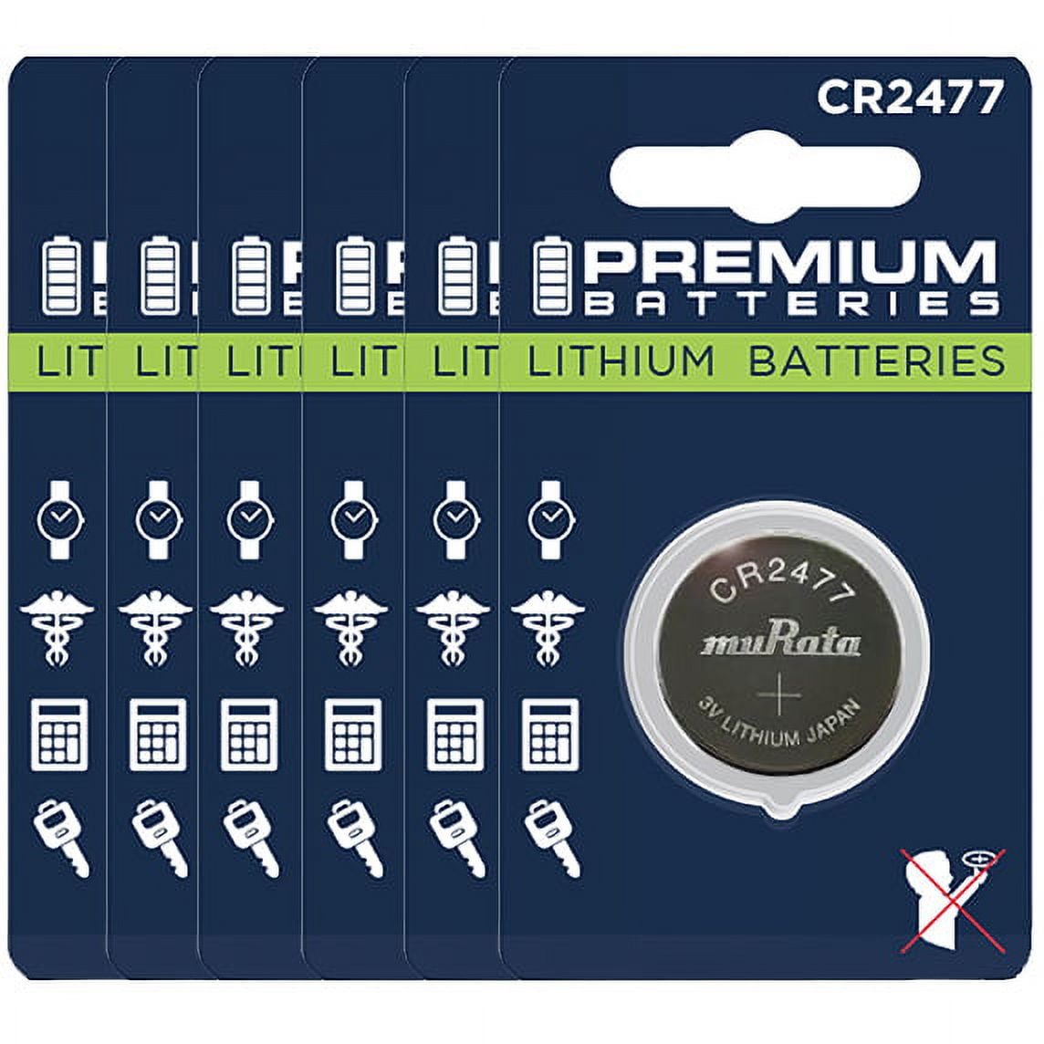Toshiba CR2477 Battery - Bulk