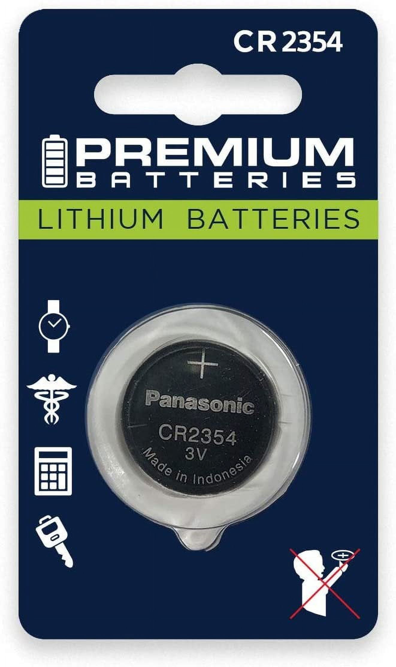 Premium Batteries Panasonic CR2354 3V Lithium Coin Cell Batteries Child