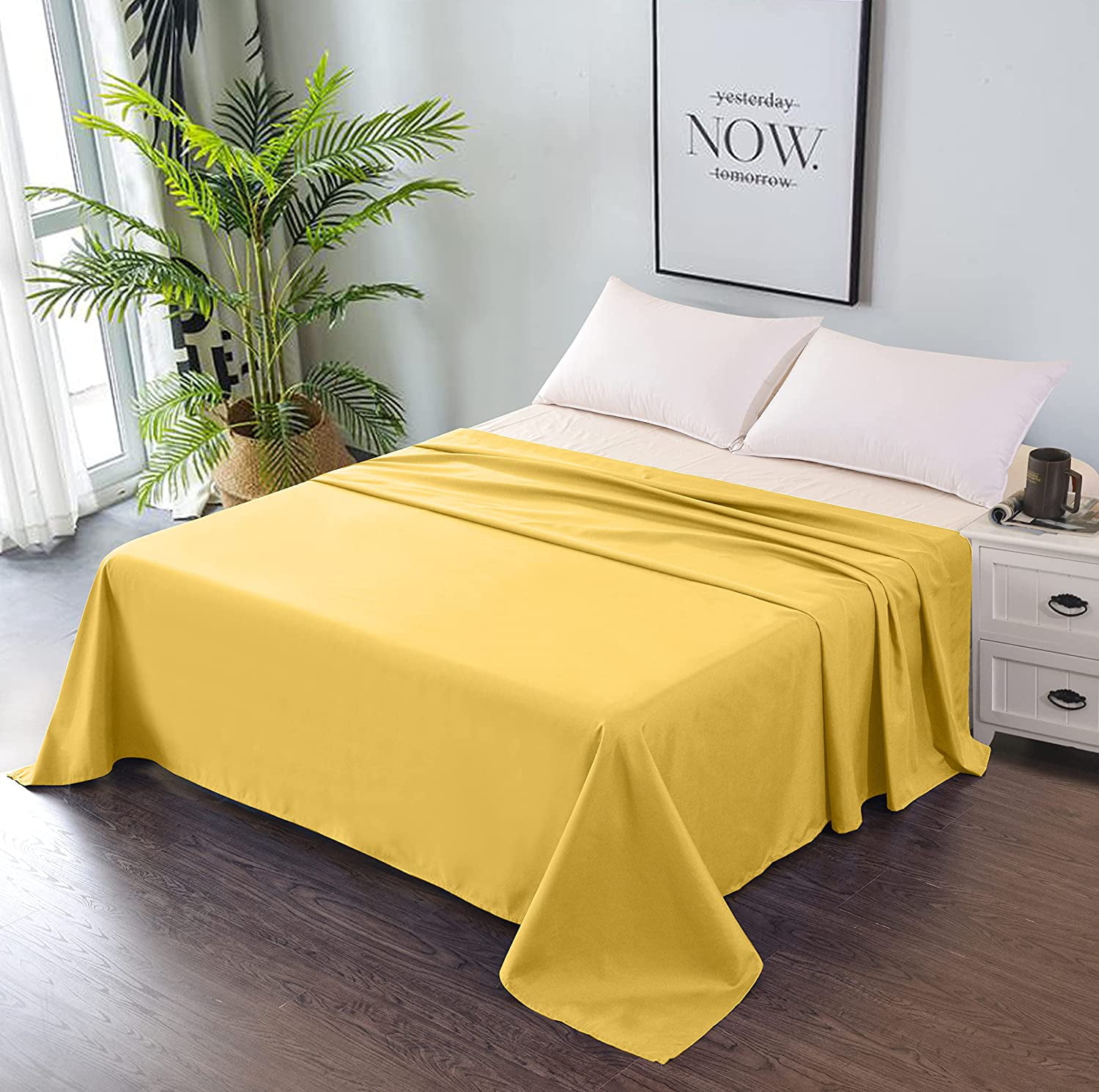 Premium Bed Fla Shee Breahable and Sof op Shee Easy Care & Easy