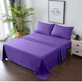 thumbnail image 1 of Premium Bed Sheet Set - Breathable and Soft - 4 Piece Set - Deep Pocket and Easy Care, 1 of 6